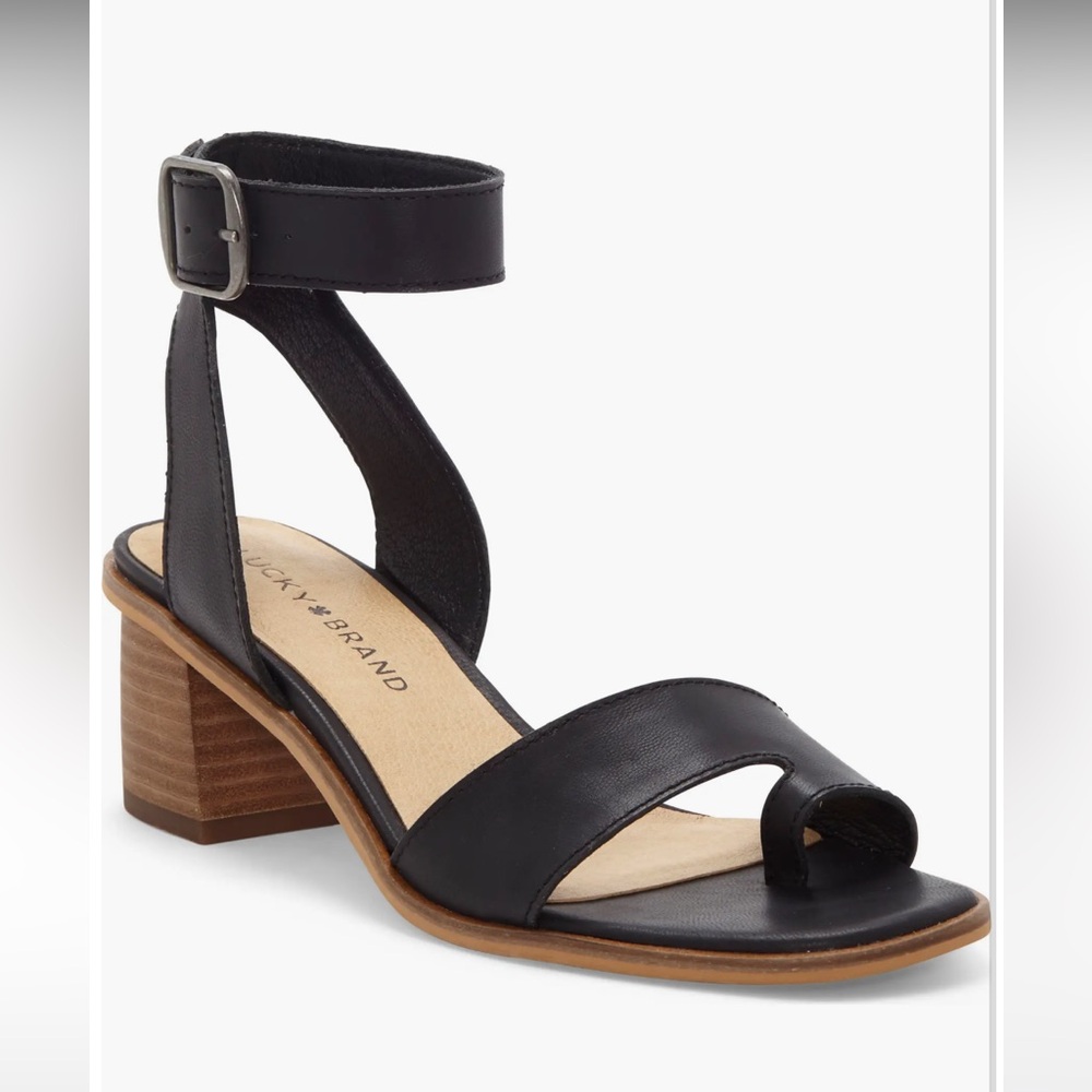 Lucky Brand Loklin Ankle Strap Sandal, Size 8.5